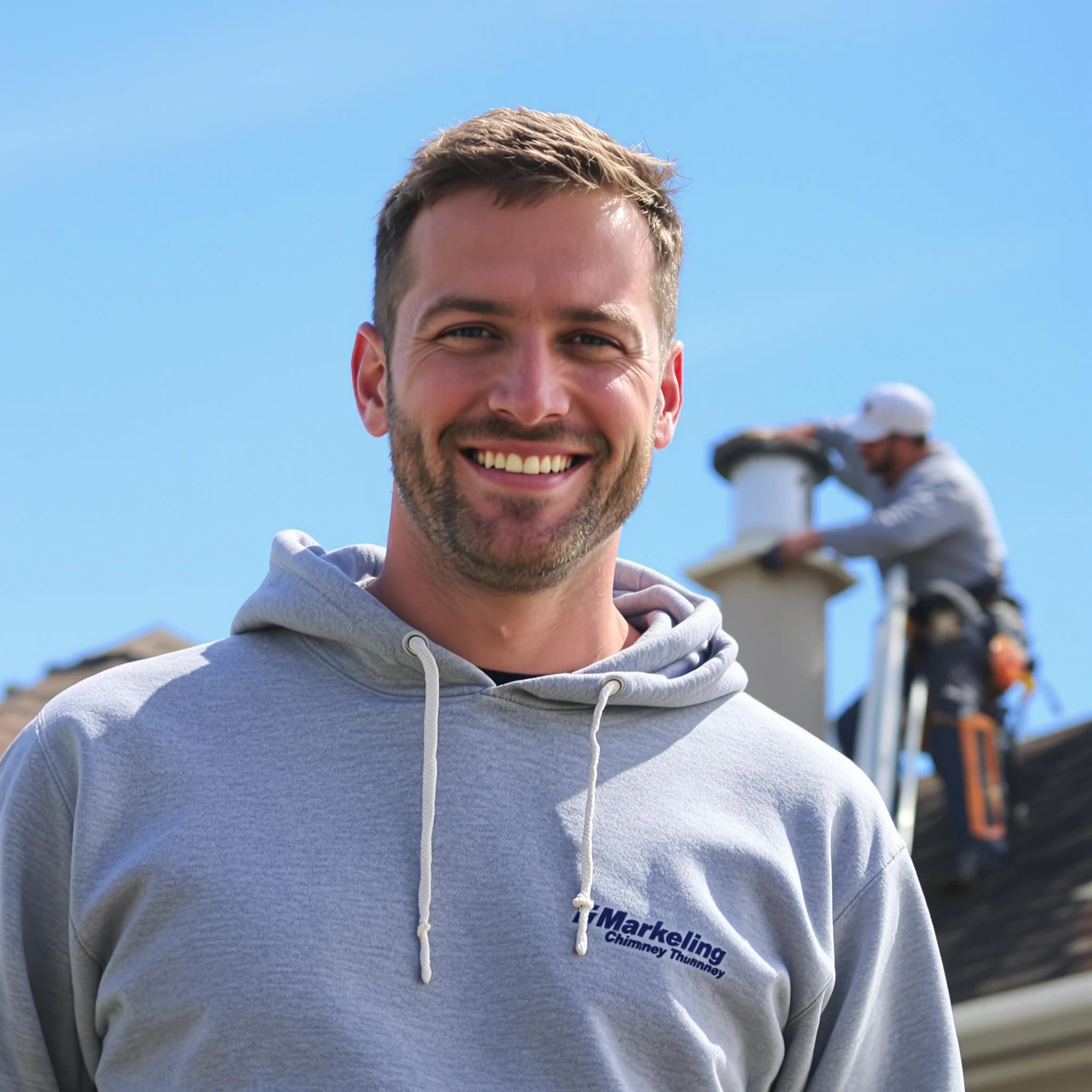 The Villa Rica Chimney Sweep team.